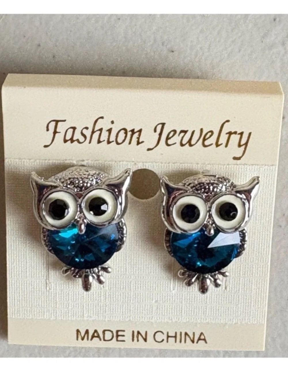 Owl Stud Earrings
